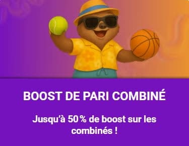 Partyspins Casino Boost pari combiné