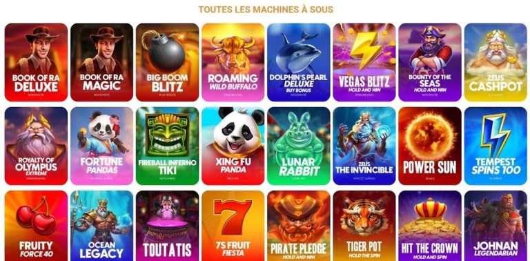 Partyspins Casino machines à sous